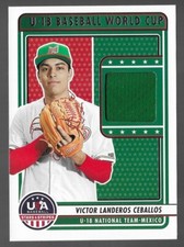 Victor Landeros Ceballos 2023 USA Stars & Stripes Jersey #U18-VLC Rookie Relic