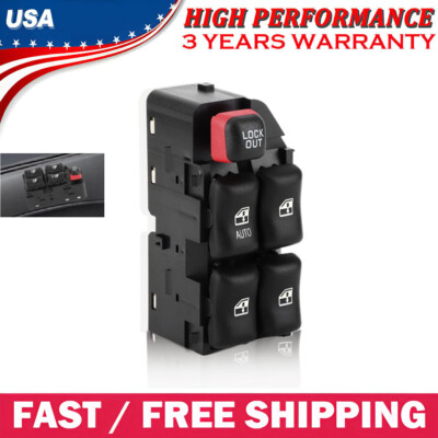 DWS197 Master Electric Power Window Switch for Chevrolet Cavalier 2.2L OHV 2002