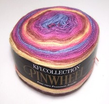 541 yard ball of KFI PINWHEEL Sport Weight Gradient Yarn 09 CORAL REEF