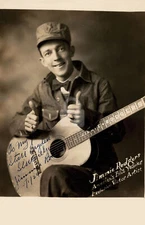 Jimmie Rodgers Signed Autograph RPPC Photo Postcard COPY