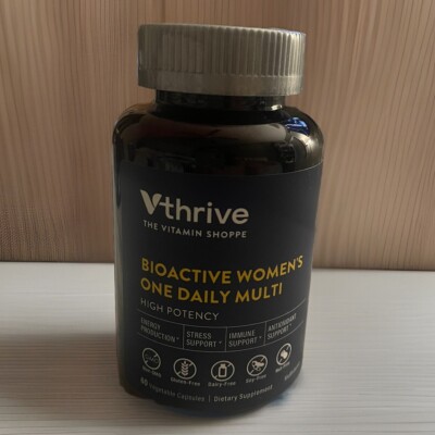 The Vitamin Shoppe Vthrive  Bioactive Women's  One-Daily Multi 60 Capsules