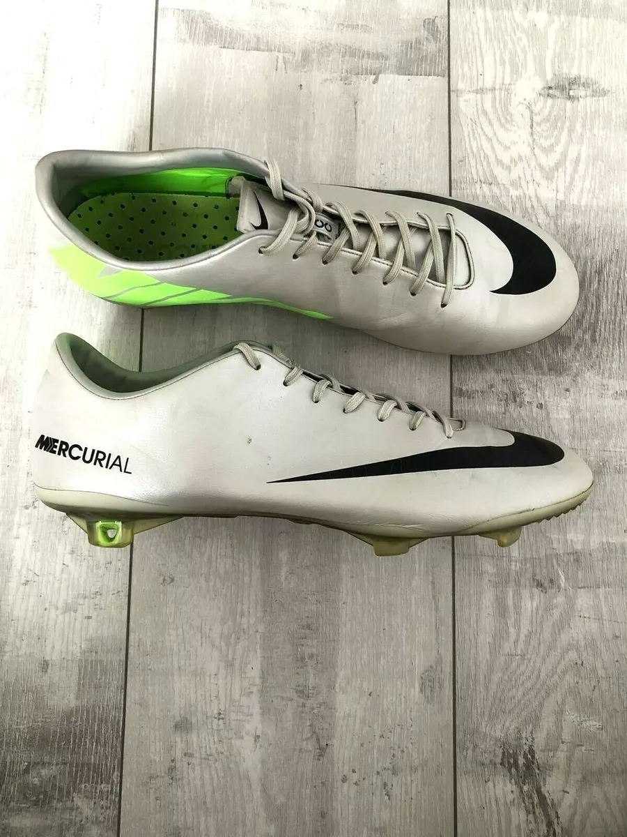 Nike Mercurial Vapor FG Platinum Soccer CleatsACC US12 UK11 RARE Italy | eBay