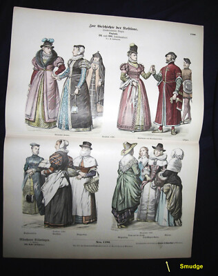 England, Noble Ladies, Merchant, Lord Mayor, 16-17th Century