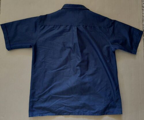 BILLABONG Mens Shirt Large Dark Blue Cotton / Polyester Excellent Condition P195 - Picture 2 of 4