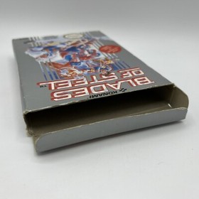 Nintendo NES Blades Of Steel CIB Complete Authentic Tested & Working Konami 1988