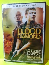 BRAND NEW SEALED "Blood Diamond" 2007 DVD Full-Screen Edition Leonardo DiCaprio