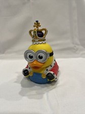 TUBBZ First Edition Minions King Bob Collectible Vinyl Rubber Duck Figure