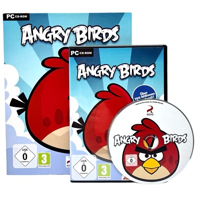 Angry Birds PC USK 0 Strategie Spiel gebraucht mit OVP kostenloser Versand
