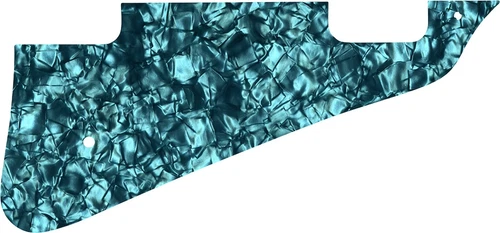 WD Custom Pickguard For Gibson Les Paul Deluxe #28AQ Aqua Pearl/Black/White/B...