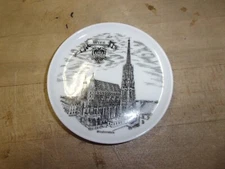 vintage wien,hassenpflug,stephansoom,austria,vienna 3 3/4" plate FREE SHIPPING