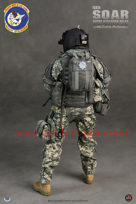 Perfect Soldier Story Ss046 1/6 160th Soar Night Stalkers Pilot