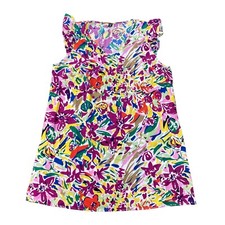 Shein Curve Womans Dress Size 3XL Floral Multicolor Lightweight V Neck