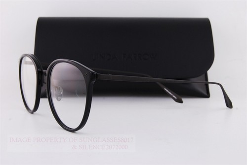 Brand New Linda Farrow Eyeglass Frames CALTHORPE LFL/251-B 082 Black 51mm - Picture 4 of 8