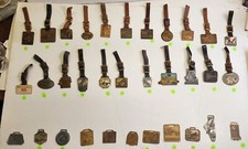 VINTAGE ADVERTISING EQUIPMENT WATCH FOB TRACTOR CAT EXCAVATING CONSTRUCTION 66