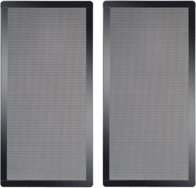 120 X 240Mm PC Case Dust Mesh Filter, [2 Pack] Magnetic Frame Computer Fan Dust