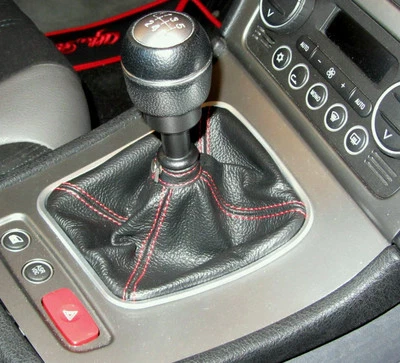 alfa romeo 159 brera cuffia cambio e freno pelle nera