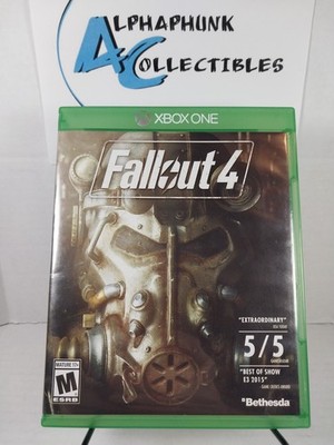 Fallout 4 (Microsoft Xbox One, 2015) CIB Complete w/ Insert TESTED