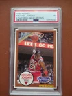 1990 Kenner Starting Lineup Brown MICHAEL JORDAN PSA 7 BULLS HOF GOAT