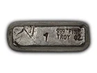 Vintage NCM Nevada Coin Mart 1 oz .999 Fine Silver Doyle's Poured Bar - Scarce!