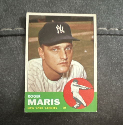 Roger Maris #120 1963 Topps card
