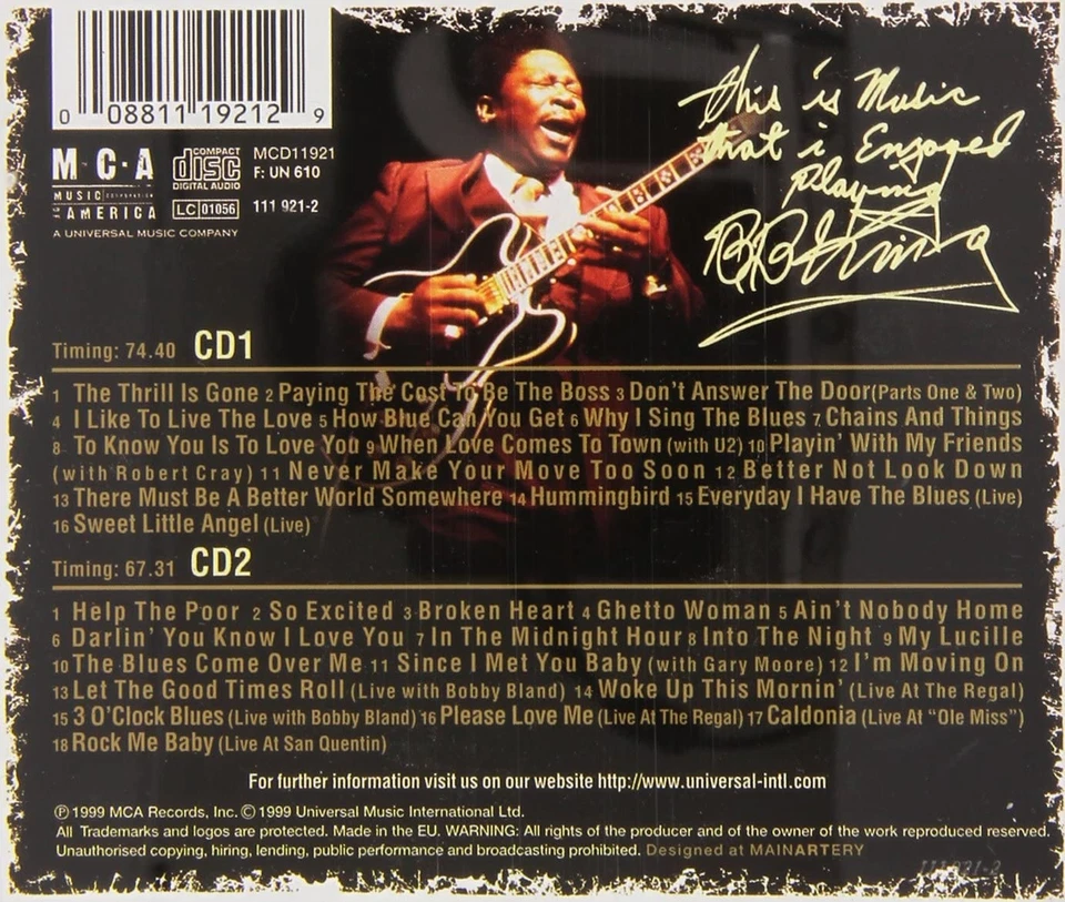 B.B. King His Definitive Greatest.. (CD) - Photo 2/4
