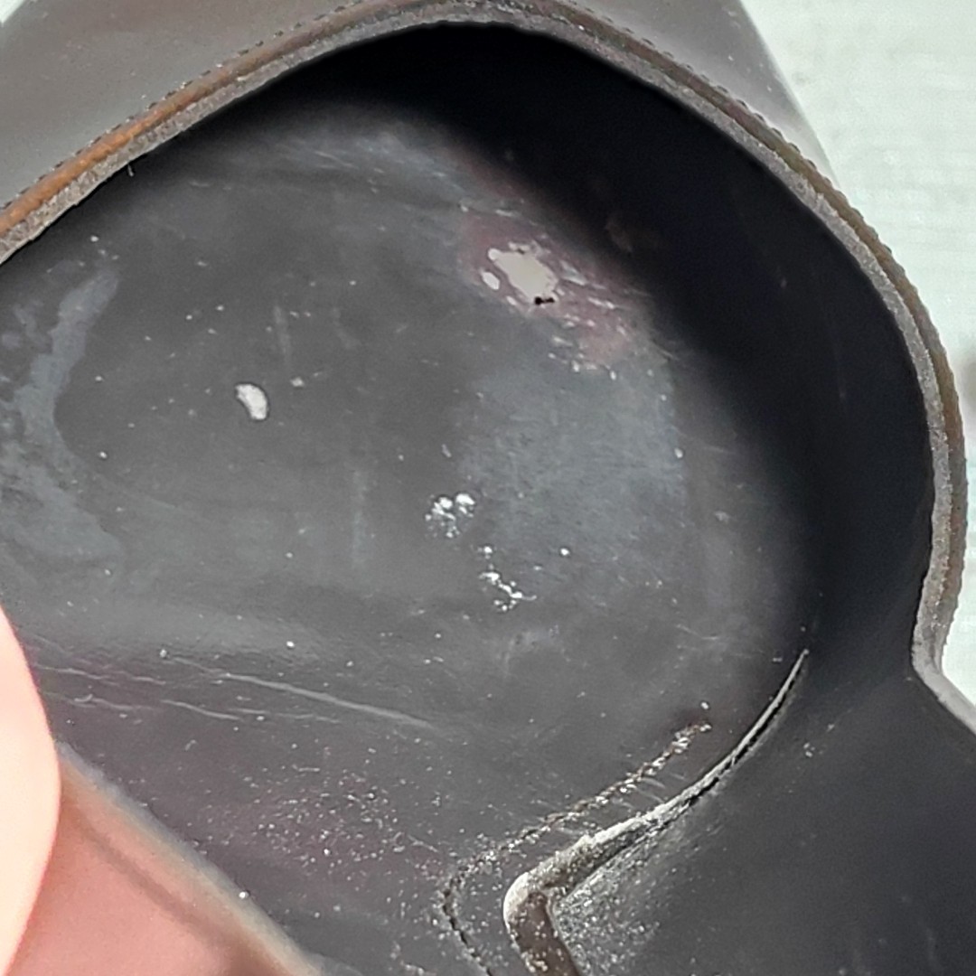 STUART WEITZMAN Chocolate Leather  9.5 M Coquette Classic Spike 