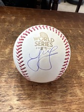 Joe Musgrove Signed 2017 World Series Baseball JSA Coa Astros Autographed