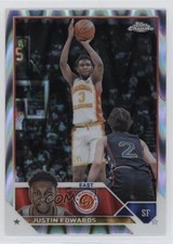 2023 Topps Chrome McDonald's All American RayWave Refractor Justin Edwards ux1