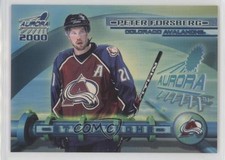 1999-00 Pacific Aurora Styrotechs Peter Forsberg #5 HOF 2tb