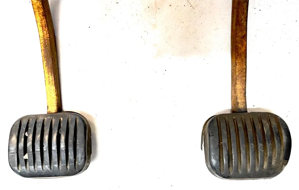 72-75 Pedais Jeep CJ5 Pedais de Freio de Embreagem Manual Pedal Suspenso Pedais de Fábrica FRETE GRÁTIS - Imagem 3 de 4