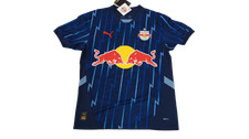 Puma Red Bull Salzburg Away Football Shirt Jersey Navy Blue Size M