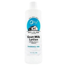 Goat Milk Lotion Fragrance Free 12 Oz by O MY 