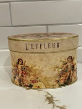 Vintage L'Effleur Coty Perfumed Bath Crystals Scented 6 oz/170 g New Sealed