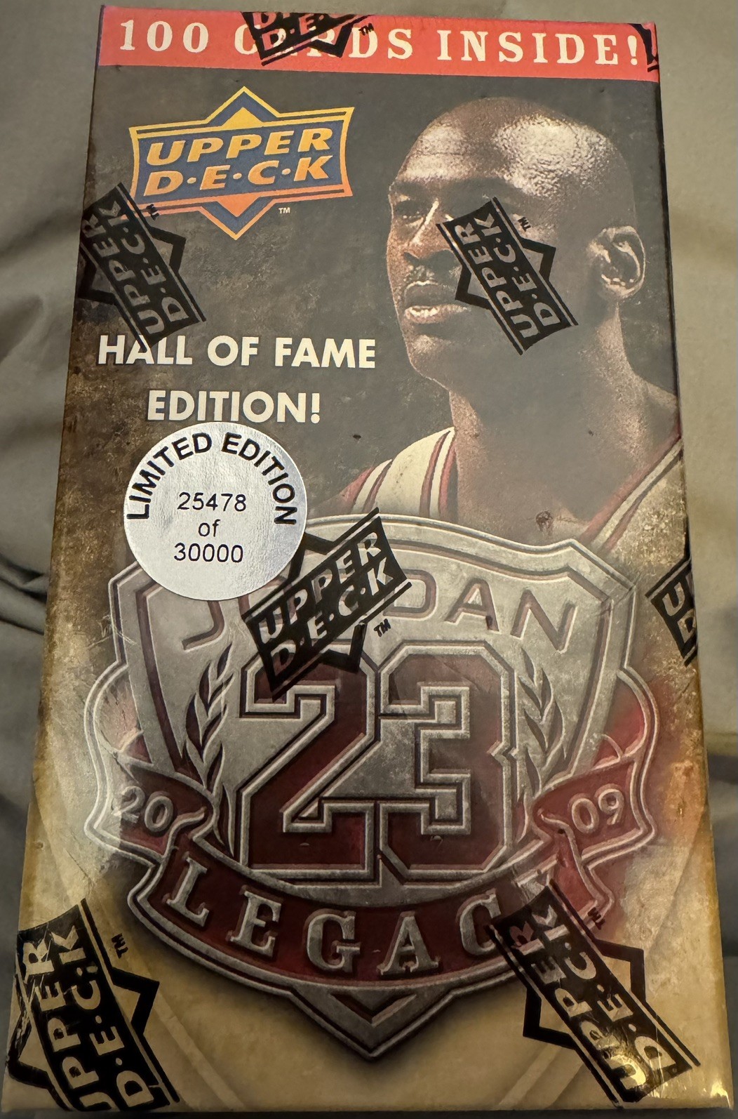 2009/10 UD Michael Jordan Legacy HOF Limited Edition Sealed Serial #’d Box Set