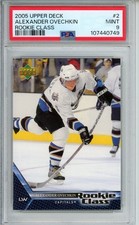 2005 Upper Deck Rookie Class #2 Alexander Ovechkin Rookie RC PSA 9