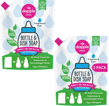 Baby Bottle Soap, Hypoallergenic Dish Soap for Baby Bottles, Powered by Plant...