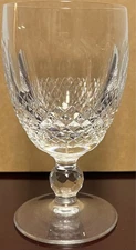 Waterford Colleen Crystal Short Stem Claret Wine Glass 4 3/4" Tall Comb. Ship!
