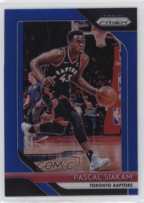 2018-19 Panini Prizm Blue Prizm 77/199 Pascal Siakam #83 14hk