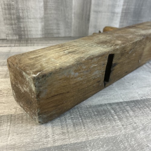 Antico AEREO Blocco Legno 16” Fatto a Mano Legno Funzionante - Foto 6 di 8