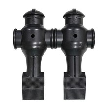 Shelti Gold Standard Foosball Player Man- Black - Set of 2