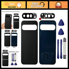 Pixel 9 Pro Back Glass Replacement Rear Camera Lens Tools - Obsidian Color