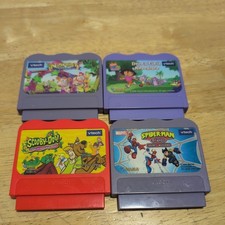 Vtech V.Smile Lot Of 4, Cartridges Only