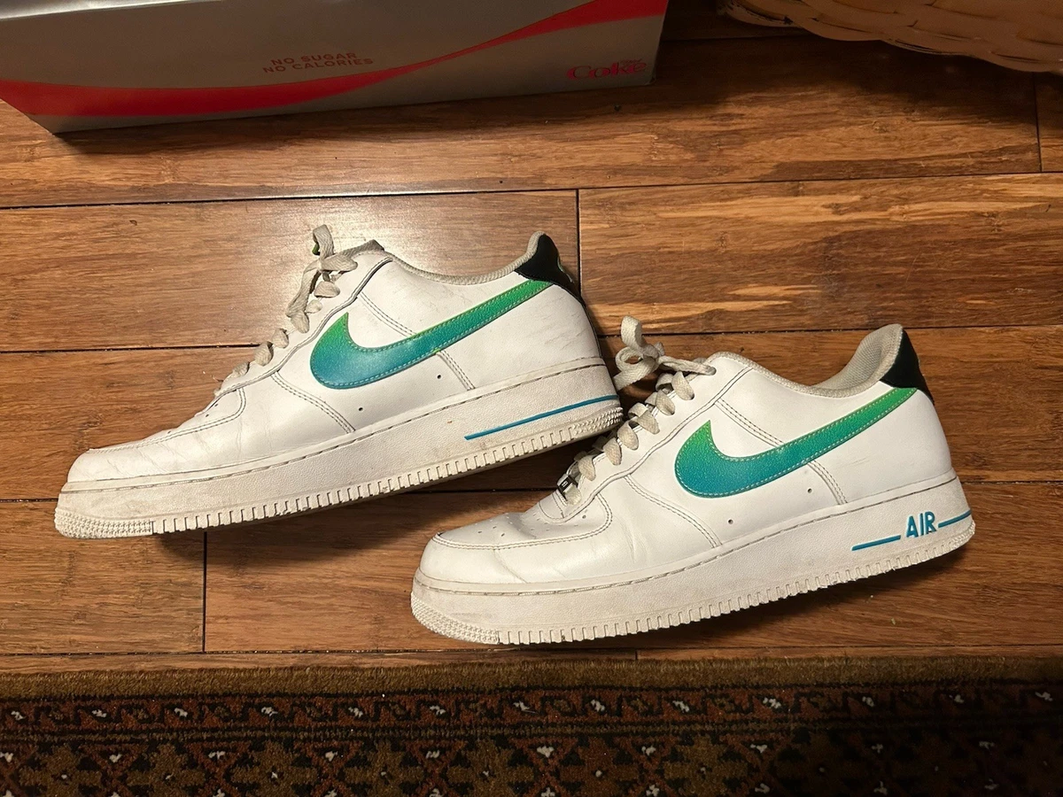 Nike Air Force 1 \'07 LV8 ‘White Aquamarine’ Men Sneakers - SZ 11.5 Nike Air Force 1  main image 2