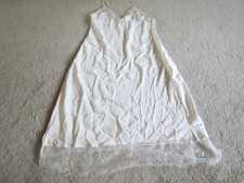 Victoria's Secret White Lace Strap Lingerie Slip Dress Size Medium NWT