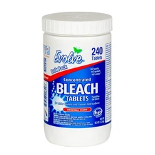 Evolve Concentrated Bleach Tablets - 240 Bulk Pack, Original Scent Cleaning