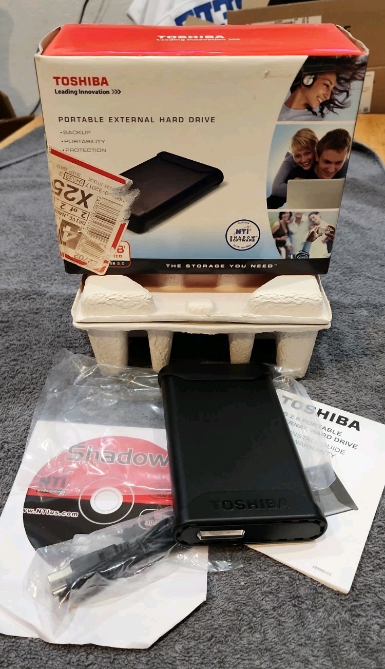 Toshiba HDDR120E02X Portable External Hard Drive