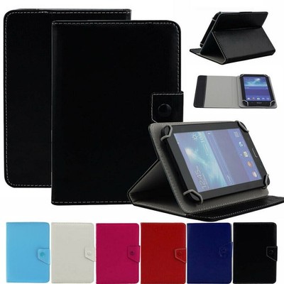 US Universal Adjustable Pattern Leather Case Cover For 7'' 8'' 10'' 10.1'' Tablet PC