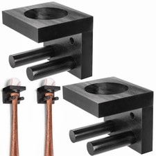 Tebery 2 Pack Baseball Bat Rack, Baseball Bat Holder for Wall, Baseball Softb...