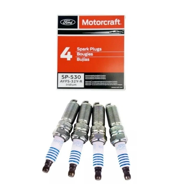 4Pcs SP-530 Spark Plugs AYFS32YR For Ford Escape Lincoln MKZ Fusion SP530 Foto 2 de 4