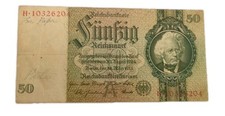 1933 Germany Reichsbanknote 50 Reichsmark